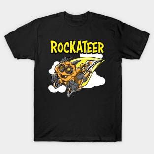 RocKATeer flying through the sky T-Shirt